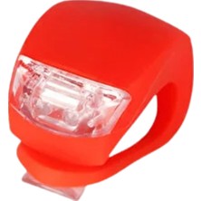 LED Bisiklet Işığı 2li Set Kırmızı Beyaz Çakar Lamba Seti Çok Renkli