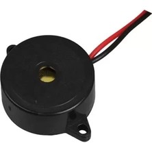 Hubrendy Sh 12V-24V Dc 23MM Kablolu Aktif Buzzer Sesli Uyarı Cihazı