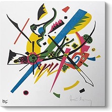 Wassily Kandinsky Küçük Dünya Tablosu 90 x 90