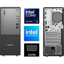 Lenovo Thinkcentre Neo 50T Gen 6 Ultra 5 225 13BD007UTR-K007 64GB 2tb Intel Graphics Freedos Masaüstü Bilgisayar
