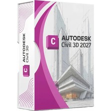 Autodesk Civil 3D 2027 + Vehicle Tracking 2027 (Windows) - 1 Pc 1 Yıl Autodesk Key