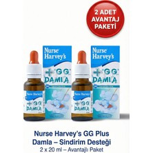 Nurse Harvey's Gg Plus Postbiyotik Damla 20 ml x 2 Adet - Yeni Nesil Sindirim Desteği Avantaj Paketi