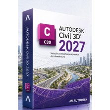 Autodesk Civil 3D 2027 + Vehicle Tracking 2027 (Windows) - 1 Pc 3 Yıl Autodesk Key
