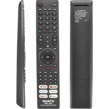 Hubrendy Sh Huayu RM-L1655 Netflix-Youtube-Prime Video-Google Play Tuşlu Universal LCD LED Tv Kumandası