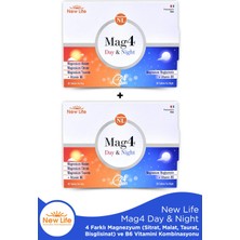 New Life Mag4 Day & Night 60 Tablet X2
