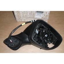 TŞT Renault Clio Dış Ayna Iskatsinyalli Sensörlü Astarlı Sağ 2012-  (Oem No:  963012959R)