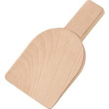 Toptan Budur Kayın Ahşap Spatula, 10 x 18 Cm, Singles