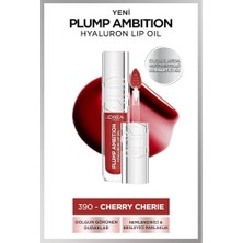Toptan Budur Plump Ambition Hyaluron Lip Oil 390 Cherry Cherie