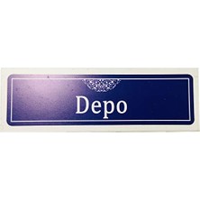 Toptan Budur Depo Yazılı Kapı Yönlendirme Tabelası, Depo Yazılı Kapı Isimliğiepo)