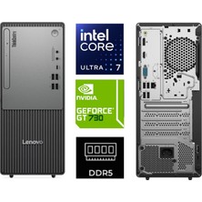 Lenovo Thinkcentre Neo 50T Gen 6 Ultra 7 265 13BD007UTR-K703 64GB 2tb Gt 730 2gb W11PRO Masaüstü Bilgisayar