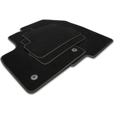 MatAdore Honda Civic Fd Sedan Siyah Lüks Halı Paspas Takımı 2006-2011 *arka Tek-3parça