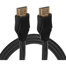 Str Store Fully G-507B 19+1 Pin V2.0 4K 60Hz 3 Metre Örgülü Gold HDMI Kablo