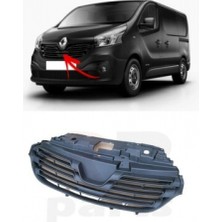 TŞT Renault Trafic Ön Panjur Sıyah 2014- (Oem No:  623108673R)
