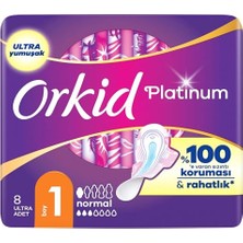 Toptan Budur Platinum Hijyenik Ped Normal (Boy 1) 8 Adet Ped