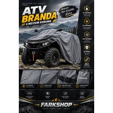 Fark Shop Yuki Trex 125 Model Ile Uyumlu 1.sınıf Özel ve Kaliteli Atv Brandası Miflonludur ve Çift Katmanlı