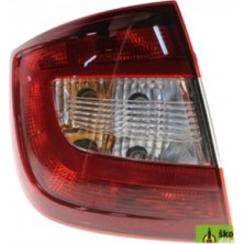 Tyc Skoda Rapid Arka Stop Koyu Kırmızı Sedan Sol 2011- (Oem No:  5JH945111A)