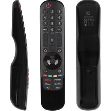 Hubrendy Sh Lg AKB76039906 Netflix - Prime Video - Shahid Vip - Alexa - Disney+ Tuşlu Ses Komutsuz LCD LED Tv Kumanda
