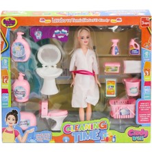 Efnaz Style 02452 Bebek Lavabo ve Temizlik Seti  -Oydaş Oyuncak