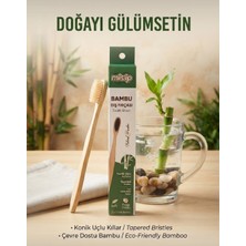 Glonar Organik Bambu Diş Fırçası