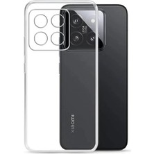 Toptan Budur Xiaomi Mi 14T Pro Kılıf Lüx Şeffaf Silikon