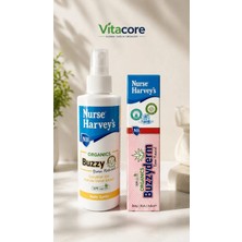 Nurse Harvey's Organic Buzzy Body Spray 175 ml + Buzzyderm 20 gr 2'li Paket