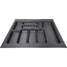 Elovias Sese Plastik Ekonomik Kaşıklık 37*49 cm Antrasit (400-07-02-54)