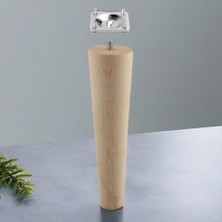 Toptan Budur Kanepe Sehpa Masa Ayağı Ayakları Civatalı Ahşap 18 cm M8 Ahşap Ayak Bağlantı Aparatlı Mobil