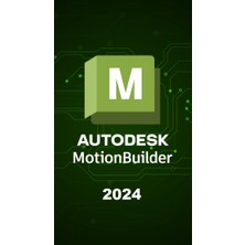 Autodesk Motionbuilder 2024 (Windows) - 1 Pc 3 Yıl Autodesk Key