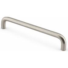 Toptan Budur Özen Metal Mobilya Mutfak Çekmece Dolap Kapak Kulbu Kulpu Kulpları, Saten Renk, (160 mm - 16 Cm)