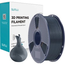 Sunlu Pla Şeffaf Sis Siyahı Filament 1.75MM 1kg
