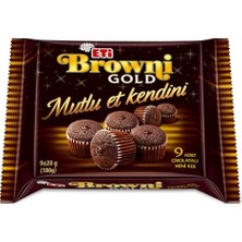 Toptan Budur Browni Gold Mini Çikolatalı Kek 180 G
