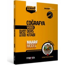 Marka Yayınları 2028 Üniversiteye Hazırlık Coğrafya Maarif Team Ders Kitabı