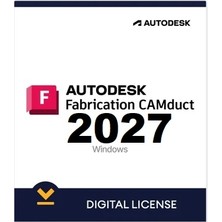 Autodesk Fabrication Camduct 2027 (Windows) - 1 Pc 2 Yıl Autodesk Key