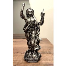 Antioch Art and Design Tasarım Saint John The Baptist Biblo Dekoratif Heykel
