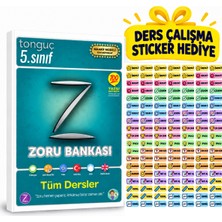 Tonguç 5. Sınıf Zoru Bankası Tüm Dersler + Ders Çalışma Sticker Hediyeli