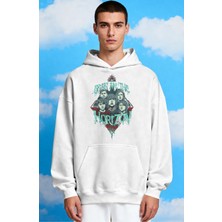 Sevbano Bring Me The Horizon Rock Metal Müzik Grubu Ön Baskılı Unisex Oversize Premium Hoodie