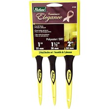 Toptan Budur 81309 Elegance Fırça Seti, 3'lü Paket (2.5 Cm, 3.8 Cm, 5 Cm)
