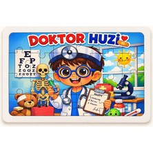 Tether Bags Çocuk Doktor Huzi - 24 Parça Ahşap Puzzle