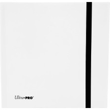 Ultra Pro Pro Eclipse Binder 12 Cepli 480 Kart Kapasiteli Albüm Arctic White