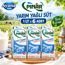 Pınar %1 Yağlı Süt 1lt x 6ADET