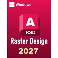 Autodesk Autocad Raster Design 2027 (Windows) - 1 Kullanıcı 2 Yıl