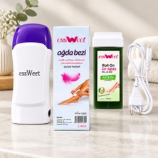 Akıllı Bayi Isıtıcılı Roll-On Ağda Seti 100 ml + 2 M Ağda Bezi