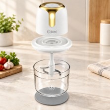 Sepetopia USB Type-C Şarjlı Mini Blender 3 Bıçak 1.2l