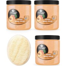 Peeling Avantaj Seti 800 G x 3 Adet, Batık Için Kayısı Peeling ve Doğal Kabak Lifi
