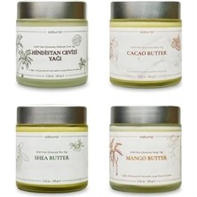 Toptan Budur Hindistan Cevizi, Shea, Mango ve Kakao Yağları ile Bakım Seti