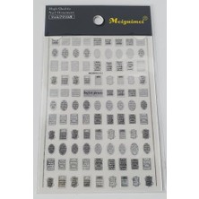 Toptan Budur Tırnak Süsleme Tasarım Stickerı