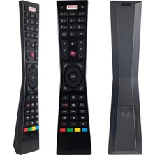 Hubrendy Sh Vestel - Jvc Netflix - Youtube Tuşlu LCD LED Tv Kumandası