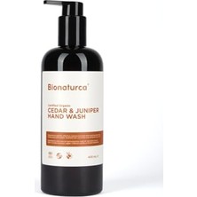 Toptan Budur Organik Sertifikalı Sedir ve Ardıç Sıvı Sabun 400 Ml. - Certified Organic Cedar ve Juniper Hand