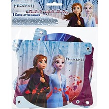 Toptan Budur Frozen-2 Happy Birthday Banner 2mt