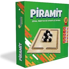 Toptan Budur Ahşap Piramit Mantık ve Strateji Oyunu